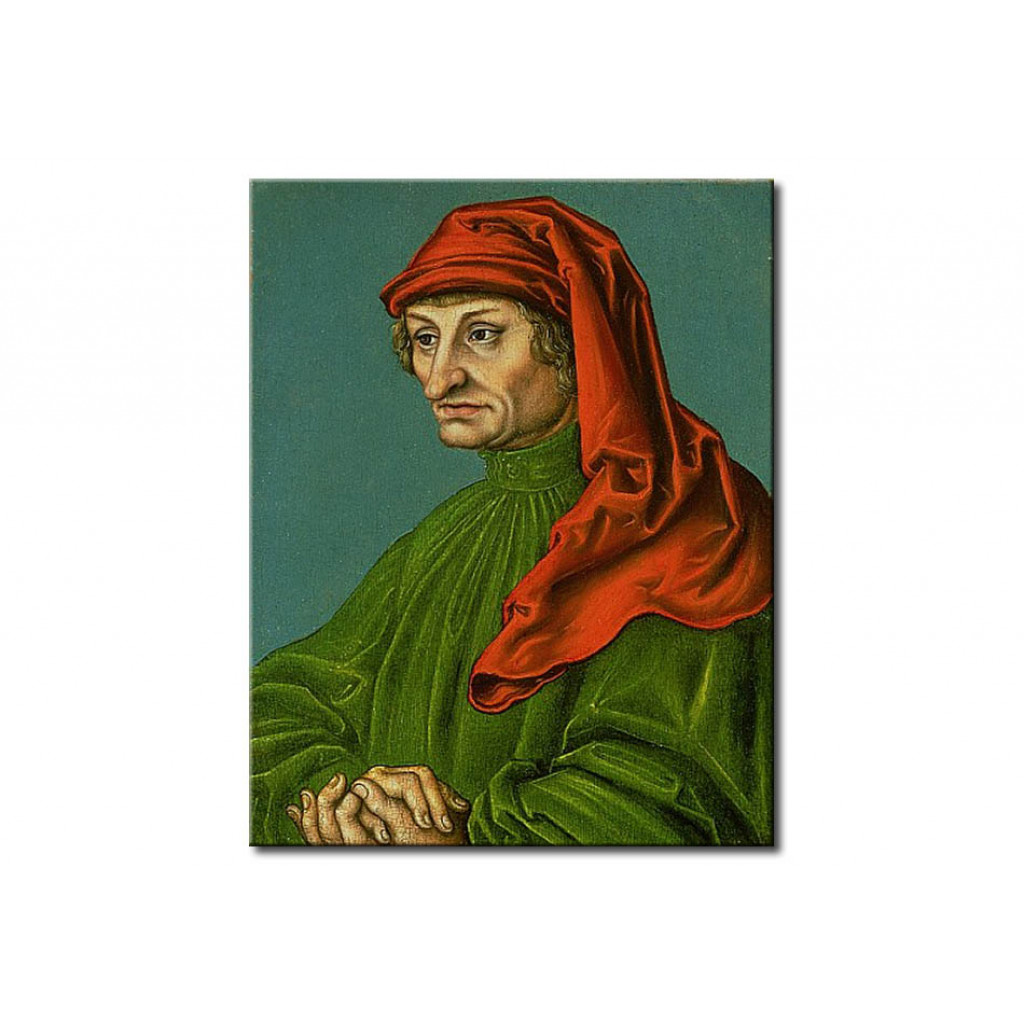 Schilderij  Lucas Cranach De Oudere: Portrait Of A Man