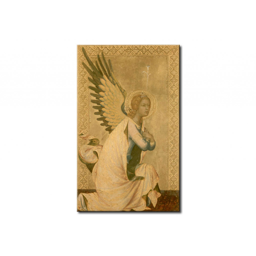 Schilderij  Simone Martini: Angel Of The Annunciation