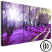 Quadro moderno Vicolo viola - paesaggio della foresta nella luce della lavanda 122211 additionalThumb 6