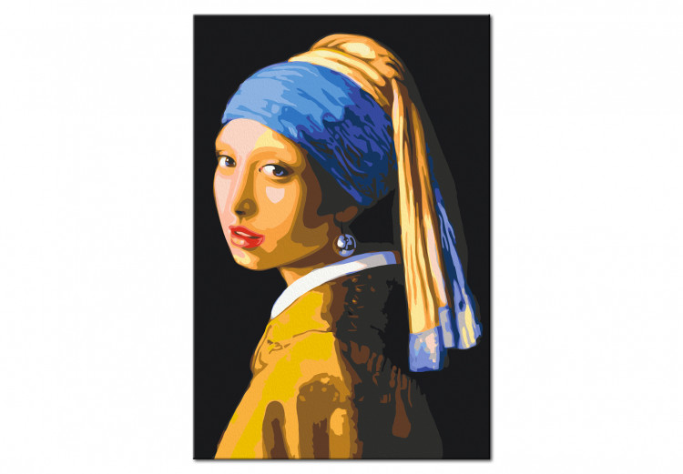 Paint by Number Kit Pearl Earring 132411 additionalImage 6