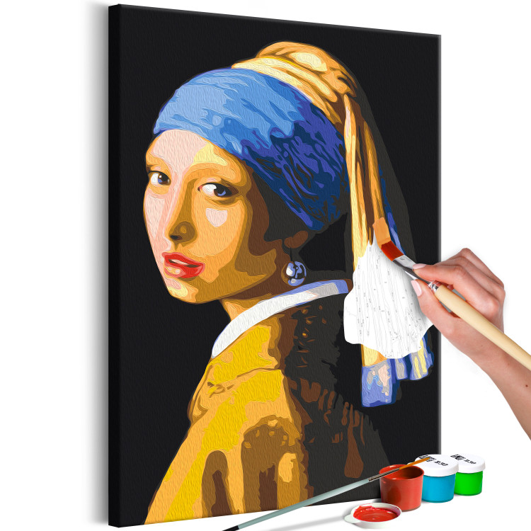 Paint by Number Kit Pearl Earring 132411 additionalImage 3