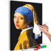 Måla med siffror Pearl Earring 132411 additionalThumb 3