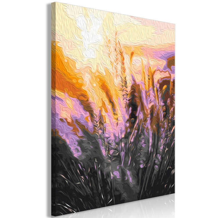 Paint by number Romantic Meadow - Delicate Golden Grass at Sunset 145211 additionalImage 6