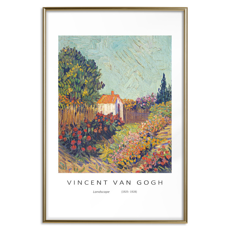 Wall Poster Landscape - Reproduction of Vincent Van Gogh in a Modern Edition 149711 additionalImage 5