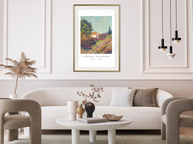 Wall Poster Landscape - Reproduction of Vincent Van Gogh in a Modern Edition 149711 additionalImage 12