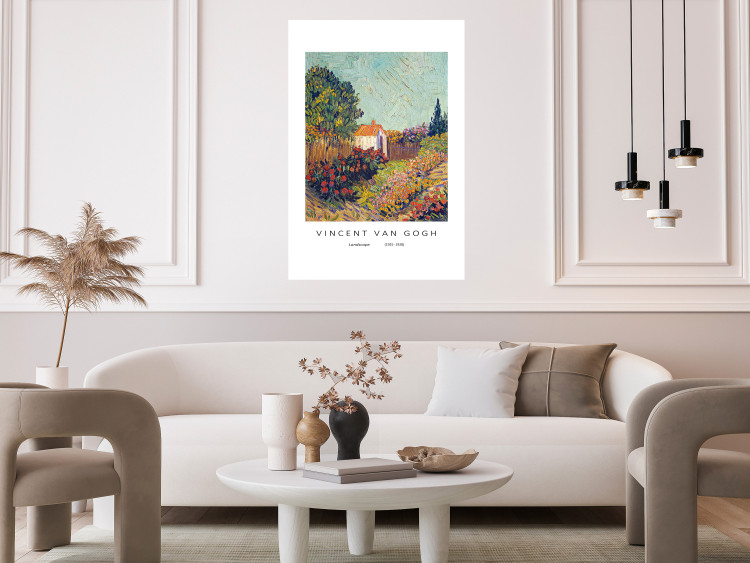 Wall Poster Landscape - Reproduction of Vincent Van Gogh in a Modern Edition 149711 additionalImage 27