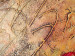 Quadro Tulipani (1 parte) - motivo floreale astratto su sfondo con disegno 47511 additionalThumb 2