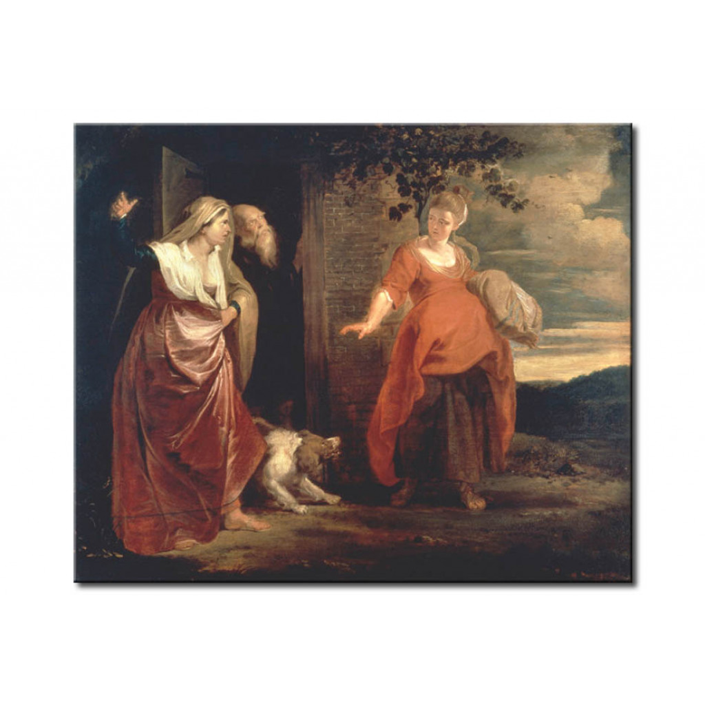 Schilderij  Peter Paul Rubens: The Expulsion Of Hagar