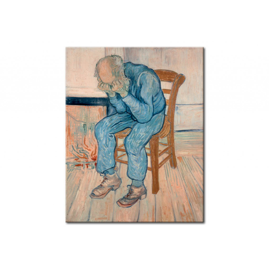 Schilderij  Vincent Van Gogh: Mourning Old Man