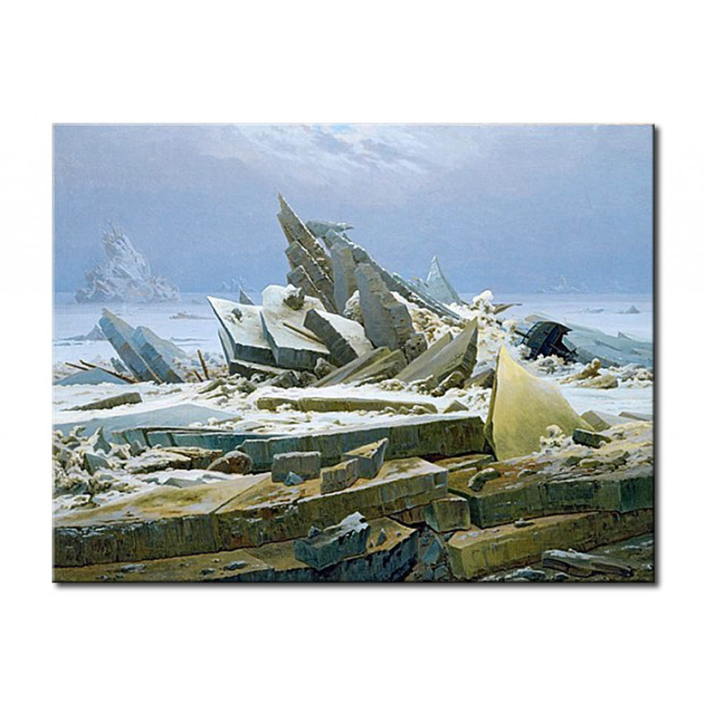 Schilderij  Caspar David Friedrich: The Polar Sea