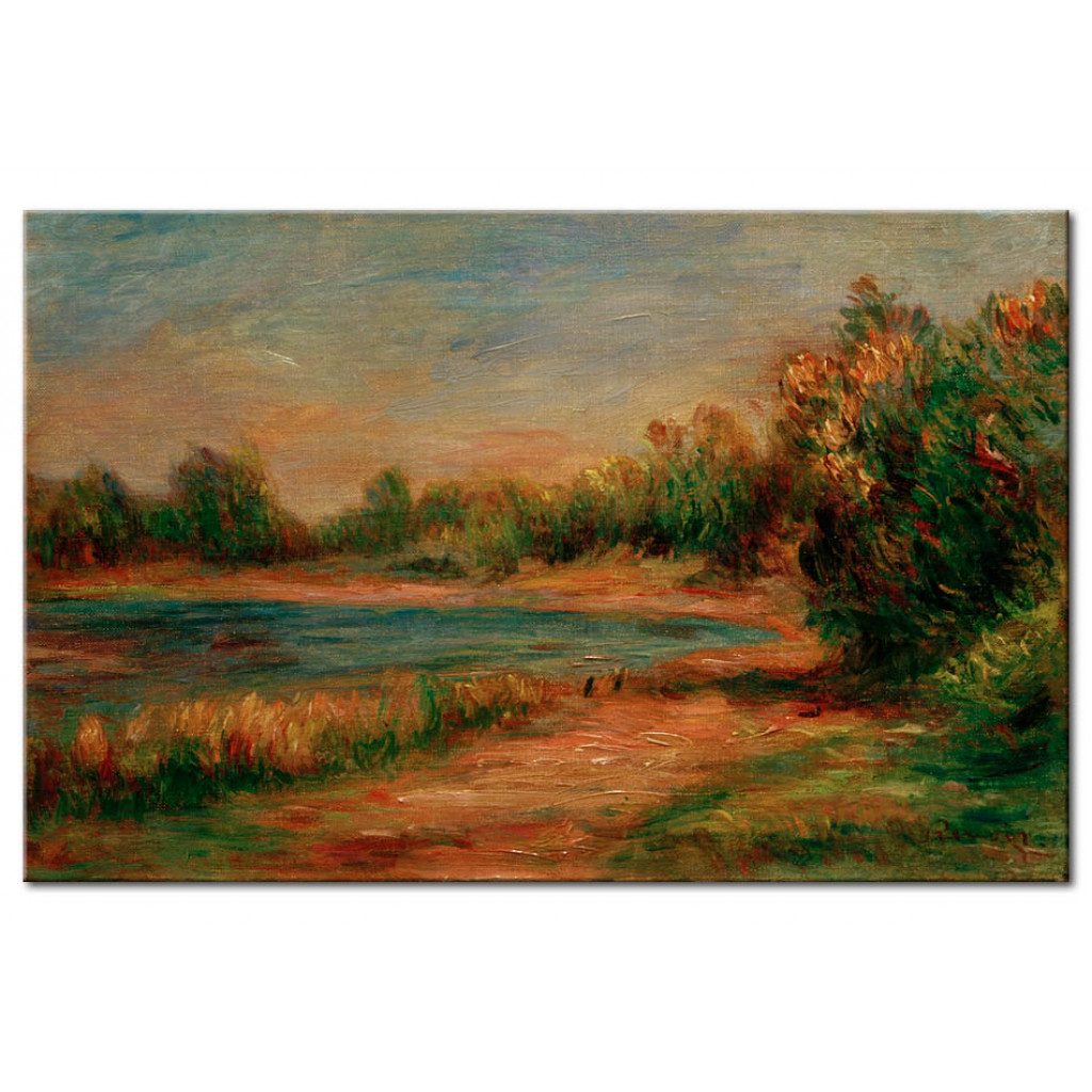 Schilderij  Pierre-Auguste Renoir: Paysage à Guernesey