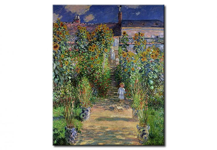 Reprodukcja obrazu Ogród Moneta w Vétheuil 54711