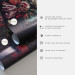 Fotomural Luxo - fundo imitando padrão acolchoado fúcsia com textura de couro 61011 additionalThumb 3