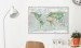Tablero decorativo en corcho World Map: Graphite Currents [Cork Map] 98011 additionalThumb 3