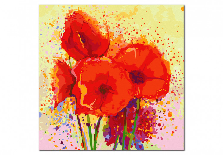 Paint by Number Kit Poppies (modern) 107121 additionalImage 6