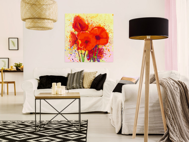Paint by Number Kit Poppies (modern) 107121 additionalImage 2