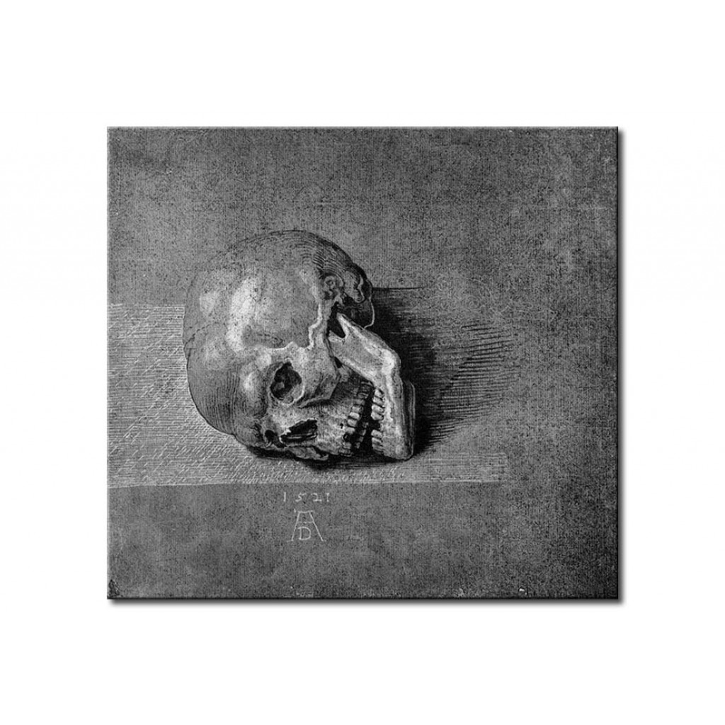 Målning Skull
