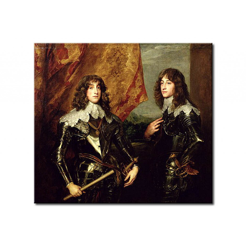 Schilderij  Anthony Van Dyck: Prince Charles Louis