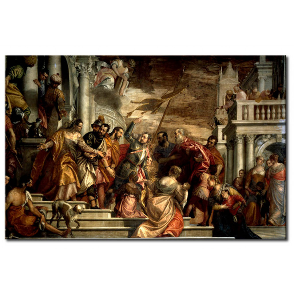 Schilderij  Paolo Veronese: St. Mark And St. Marcellian Are Lead To Their Martyrdom