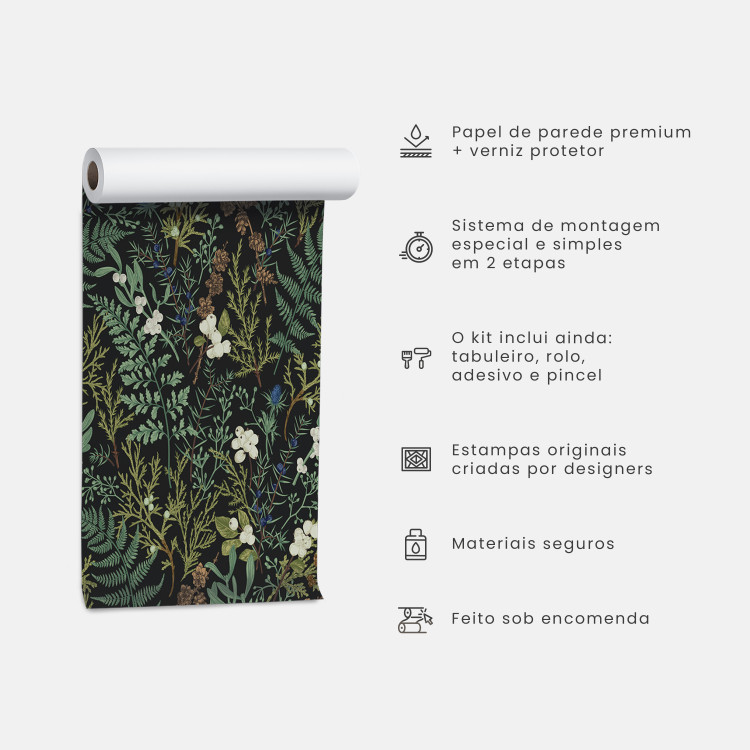 Papel de parede Green Madness 135521 additionalImage 7