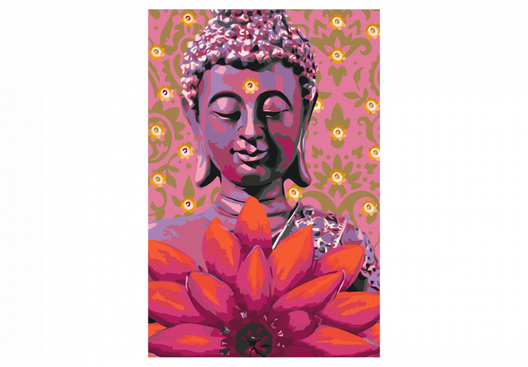 Cuadro numerado para pintar Friendly Buddha 135621 additionalImage 4