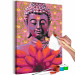 Obraz do malowania po numerach Przyjazny Budda 135621 additionalThumb 3
