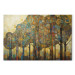 Cuadro decorativo Mosaic Forest - An Abstraction With a Forest Motif Generated by AI 151121