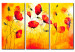 Canvas Print Poppies in the July sun 48521