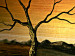 Pintura em tela Lonely árvore e um casal  49021 additionalThumb 3