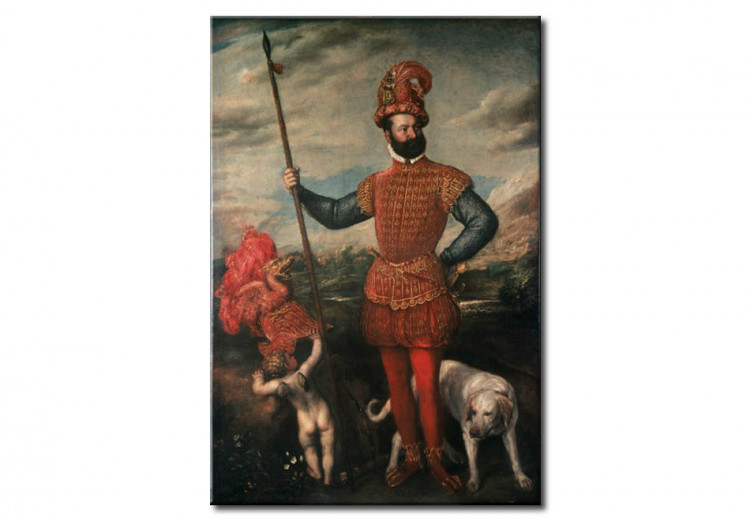 Tableau sur toile Portrait d'un noble italien 51221