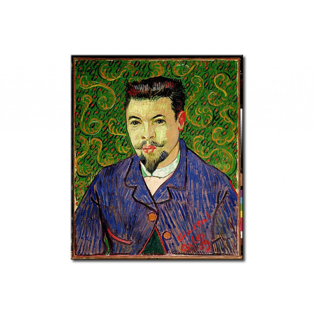 Schilderij  Vincent Van Gogh: Portrait Of Dr. Felix Rey