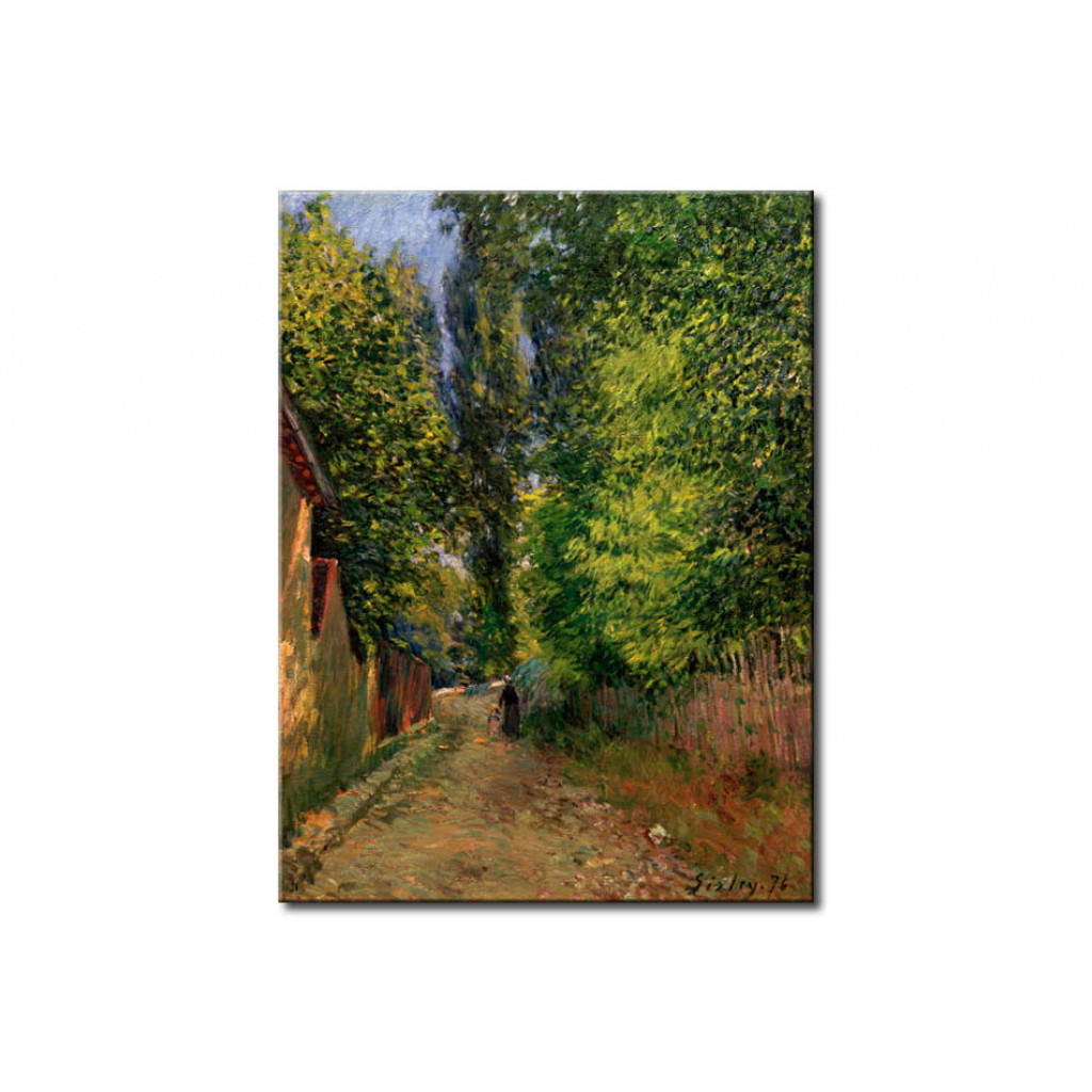Schilderij  Alfred Sisley: Les Environs De Louveciennes