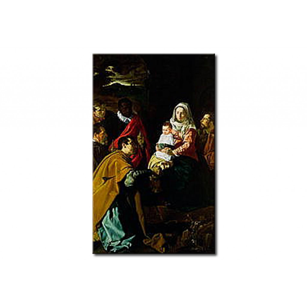 Schilderij  Diego Velázquez: Adoration Of The Kings