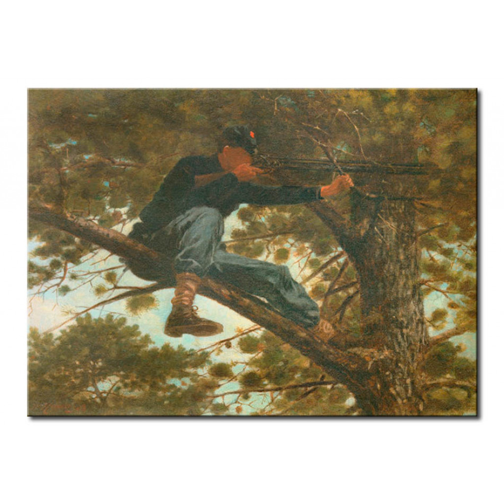 Schilderij  Winslow Homer: Sharpshooter