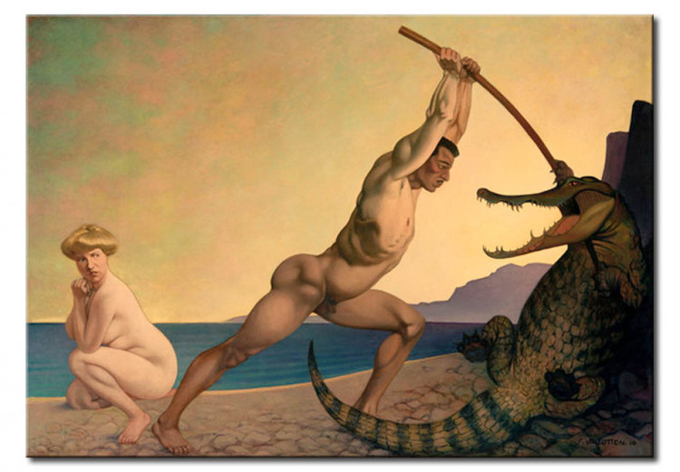 Quadro famoso Persée tuant le dragon 111731