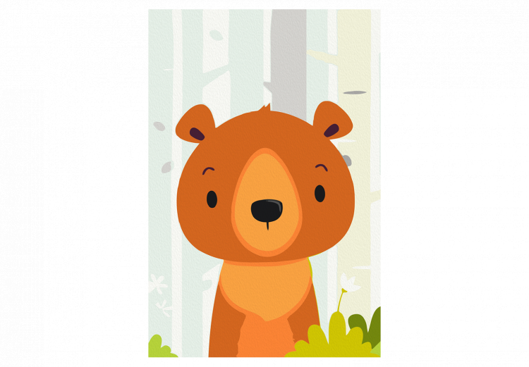 Malen nach Zahlen Set für Kinder Teddy Bear in the Forest 135131 additionalImage 4