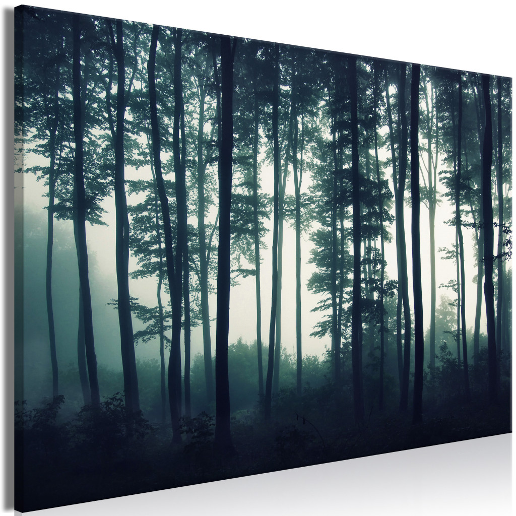 Schilderij Forest In The Mist [Large Format]