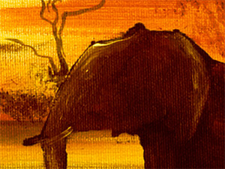 Wandbild Familie der Elefanten  49231 additionalImage 3