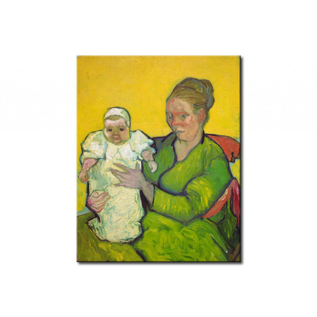 Schilderij  Vincent Van Gogh: Madame Roulin With Her Child Marcelle