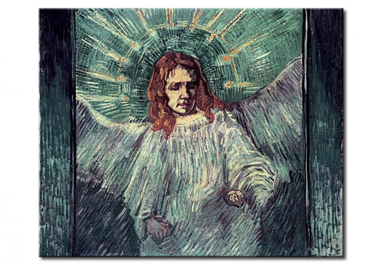 Tableau reproduction Tête d'ange, d'après Rembrandt 52531