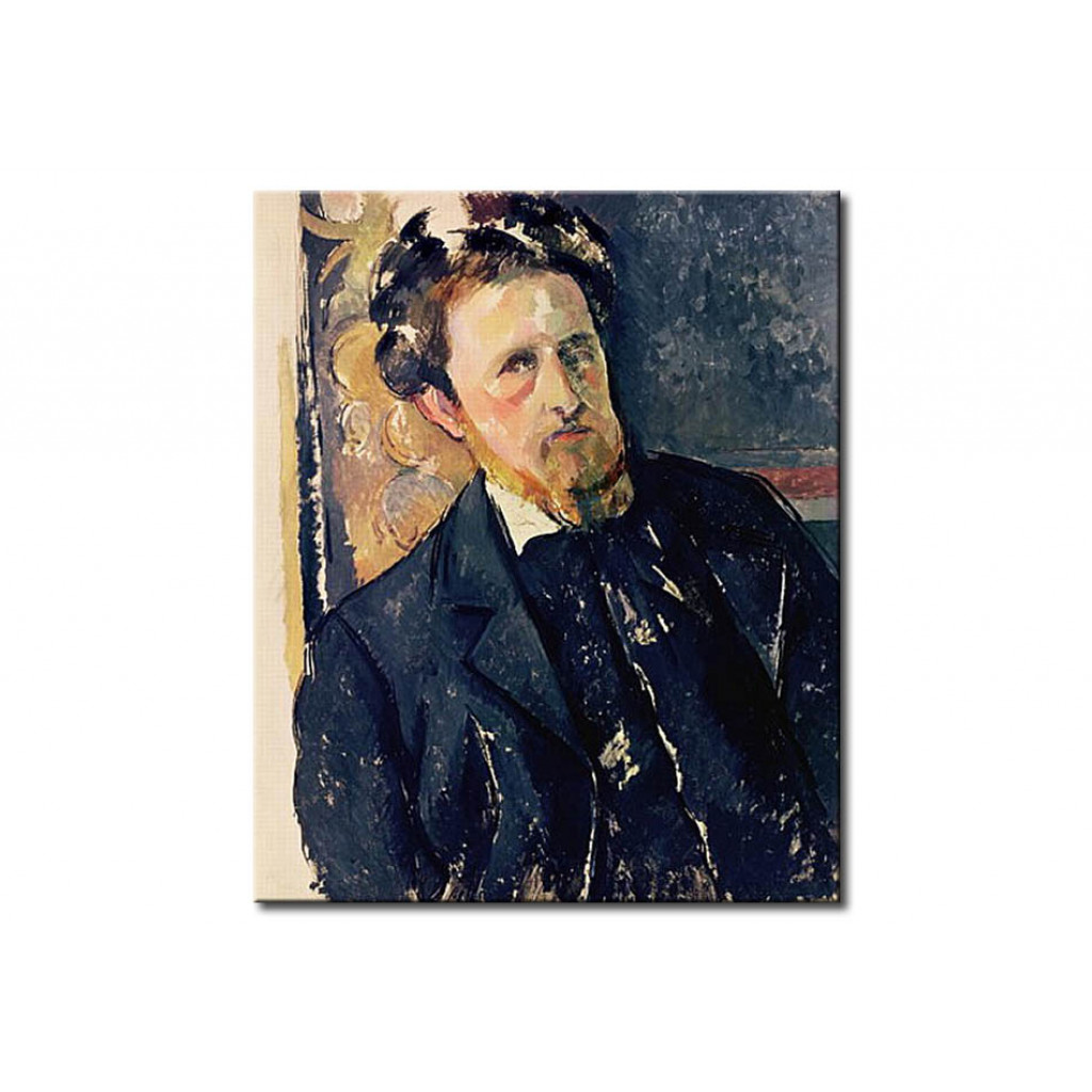 Schilderij  Paul Cézanne: Portrait Of Joachim Gasquet
