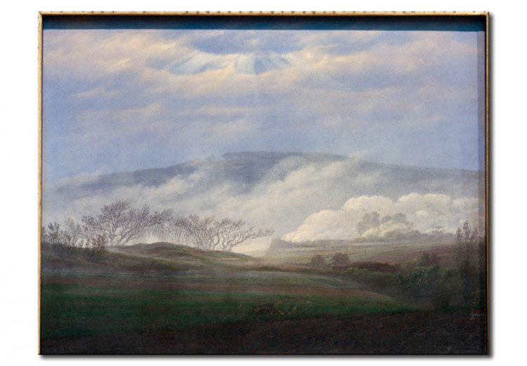Riproduzione quadro Nebbia nella valle dell'Elba 54031