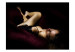 Wall Mural Sensual woman - figure on a black background 61231 additionalThumb 1