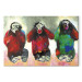 Canvas Art Print Three Wise Monkeys 88931
