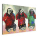 Canvas Art Print Three Wise Monkeys 88931 additionalThumb 2
