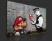 Acrylic Print Super Mario Mushroom Cop by Banksy [Glass] 94331 additionalThumb 6