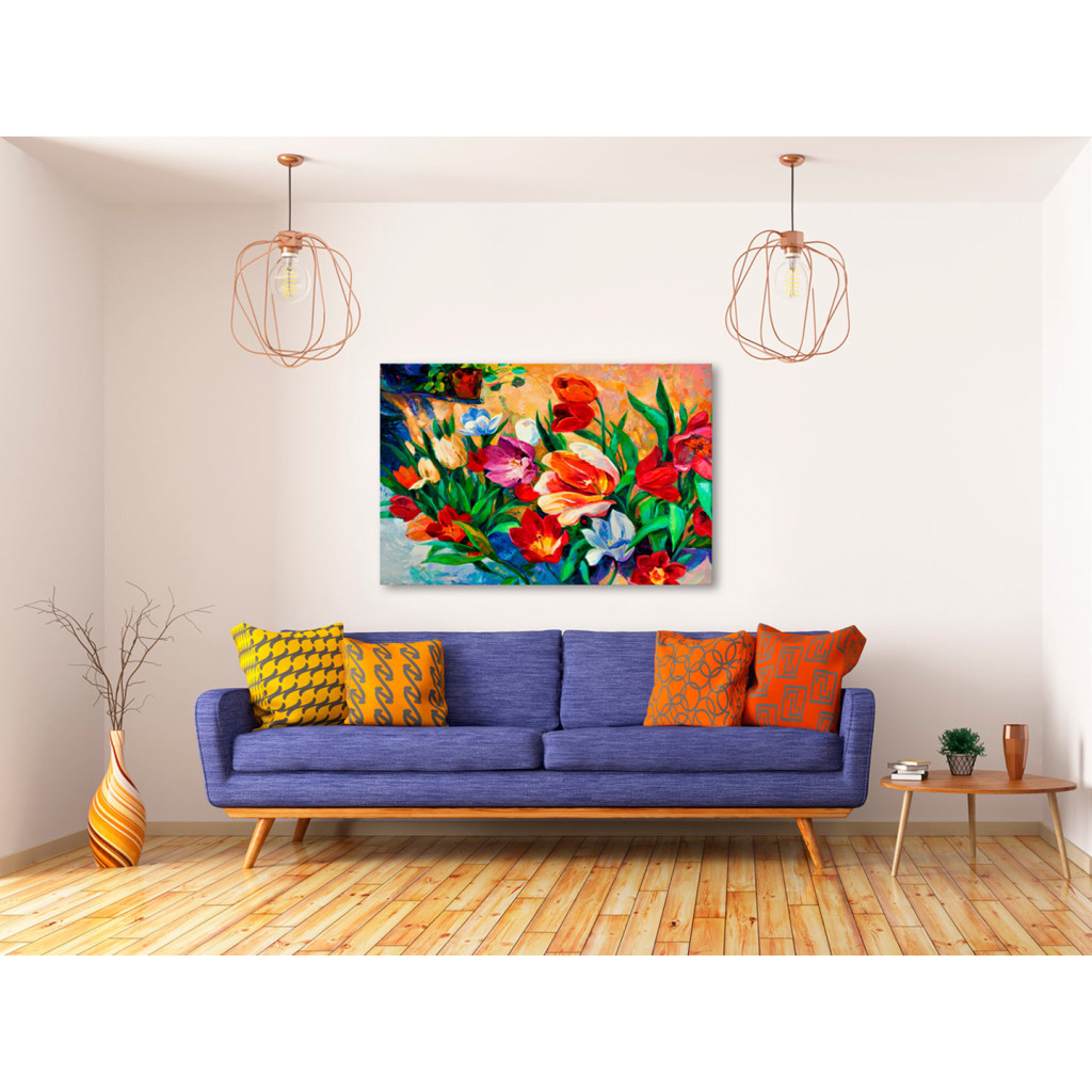 Obraz Sztuka Kolorów: Tulipany