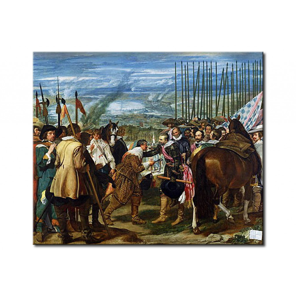 Schilderij  Diego Velázquez: The Surrender Of Breda