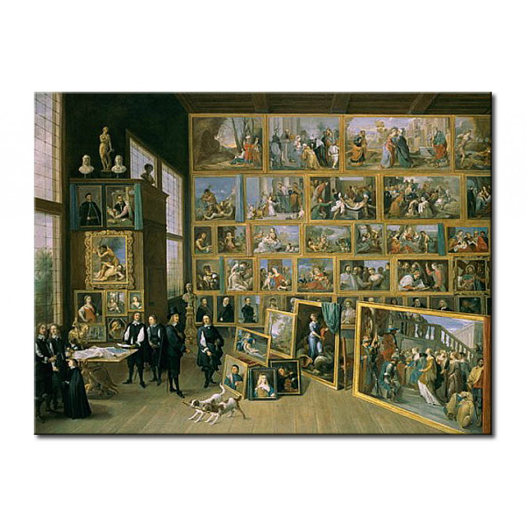 Schilderij  David Teniers The Younger: The Archduke Leopold Wilhelm