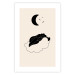 Plakat W obłokach - dziewczyna śpiąca na chmurze w świetle gwiazd i księżyca 146141 additionalThumb 19